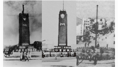 重慶的紀功碑與精神堡壘