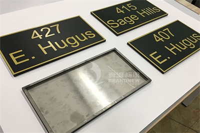 不銹鋼標牌生銹的情況