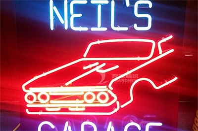 霓虹燈的制作工藝