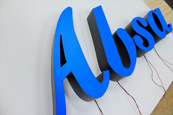 樹脂發(fā)光字 樹脂發(fā)光字