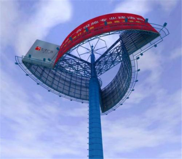 戶外擎天立柱高炮廣告牌 戶外擎天立柱高炮廣告牌